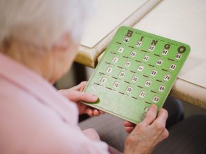 Senior bingo night
